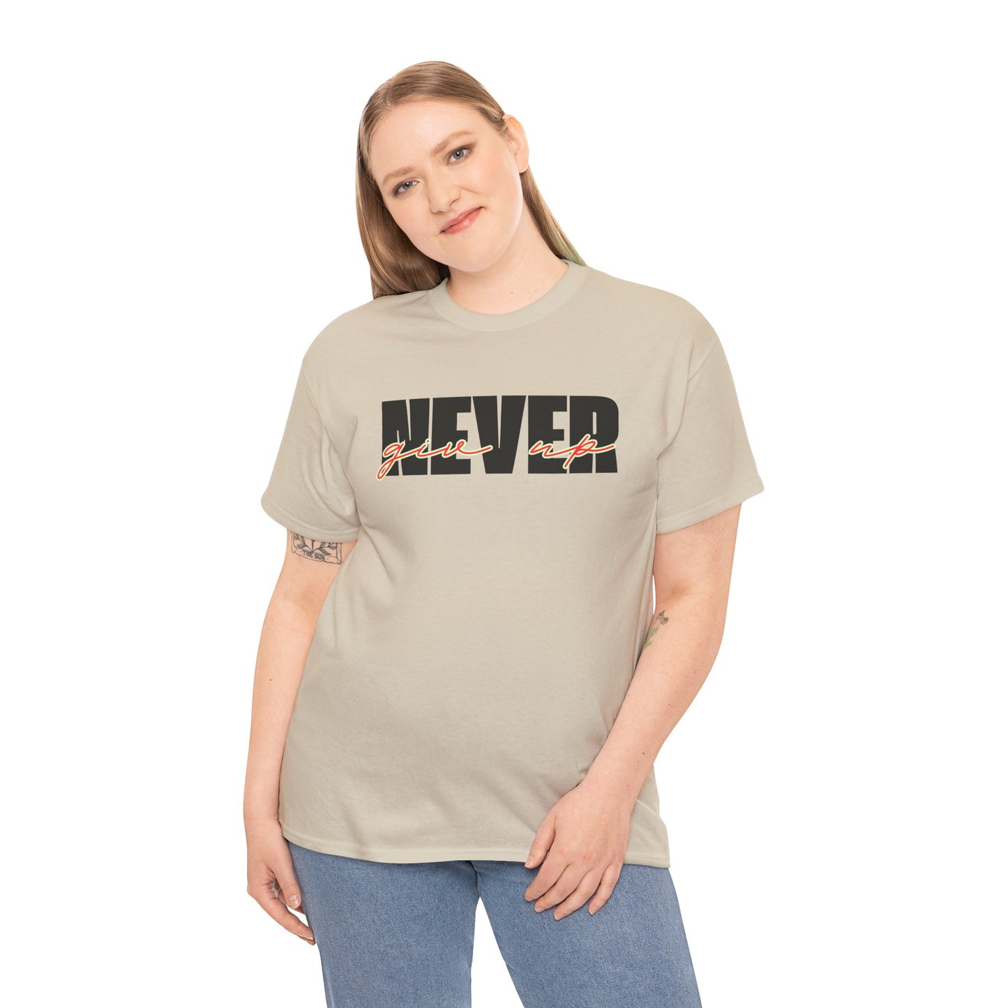 Never Give Up Tee - Unisex