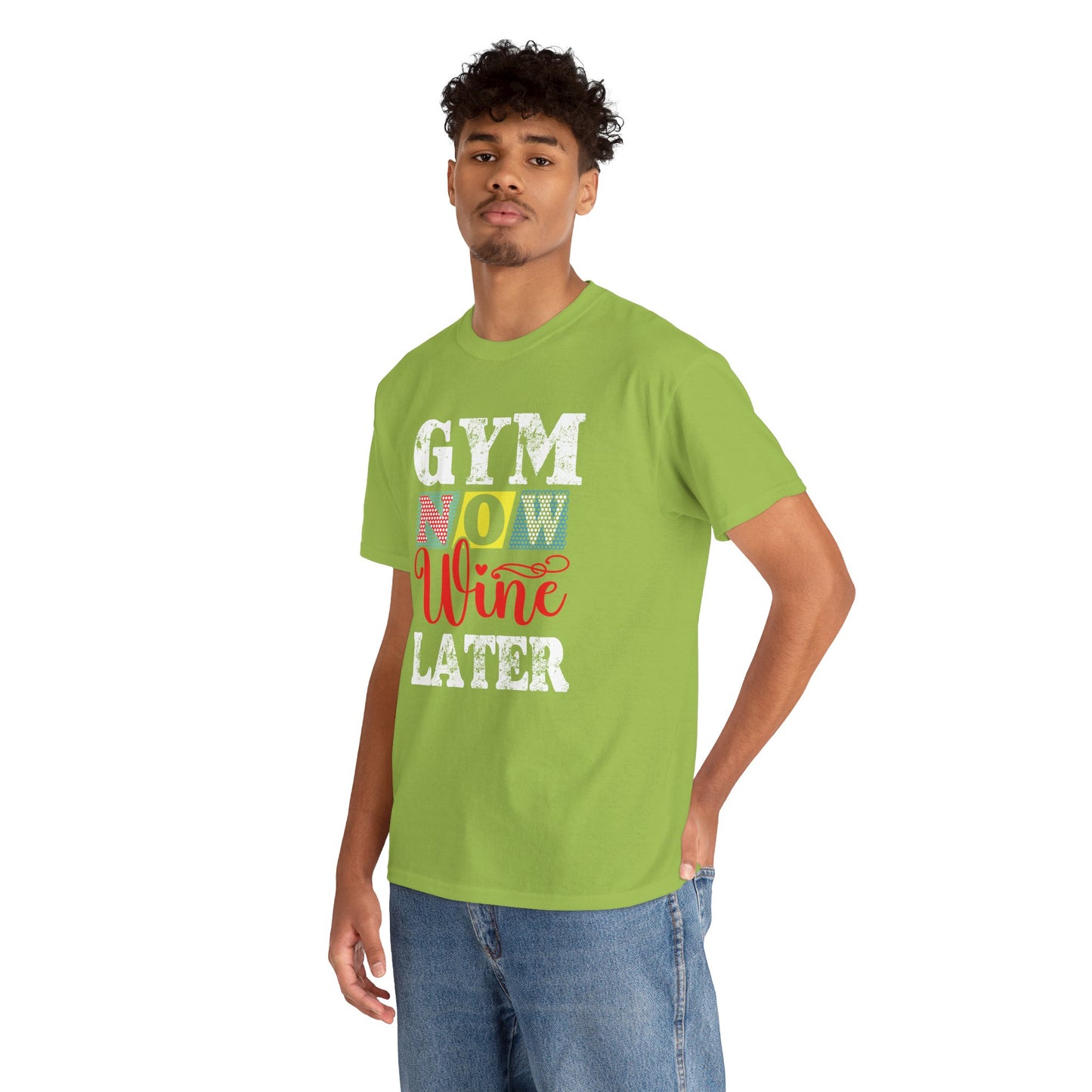 Gym Now Wine Later Tee