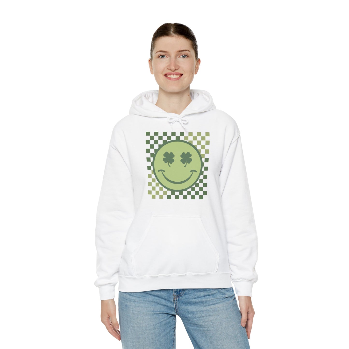 Green Smiley Hoodie