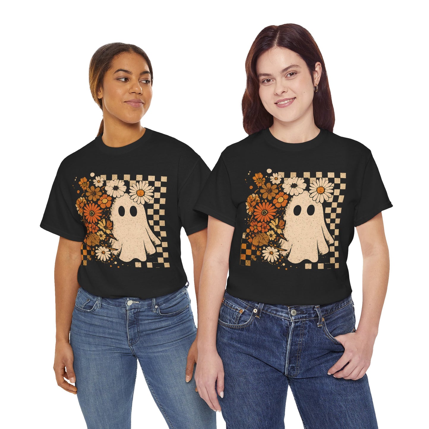Boho Floral Ghost Tee