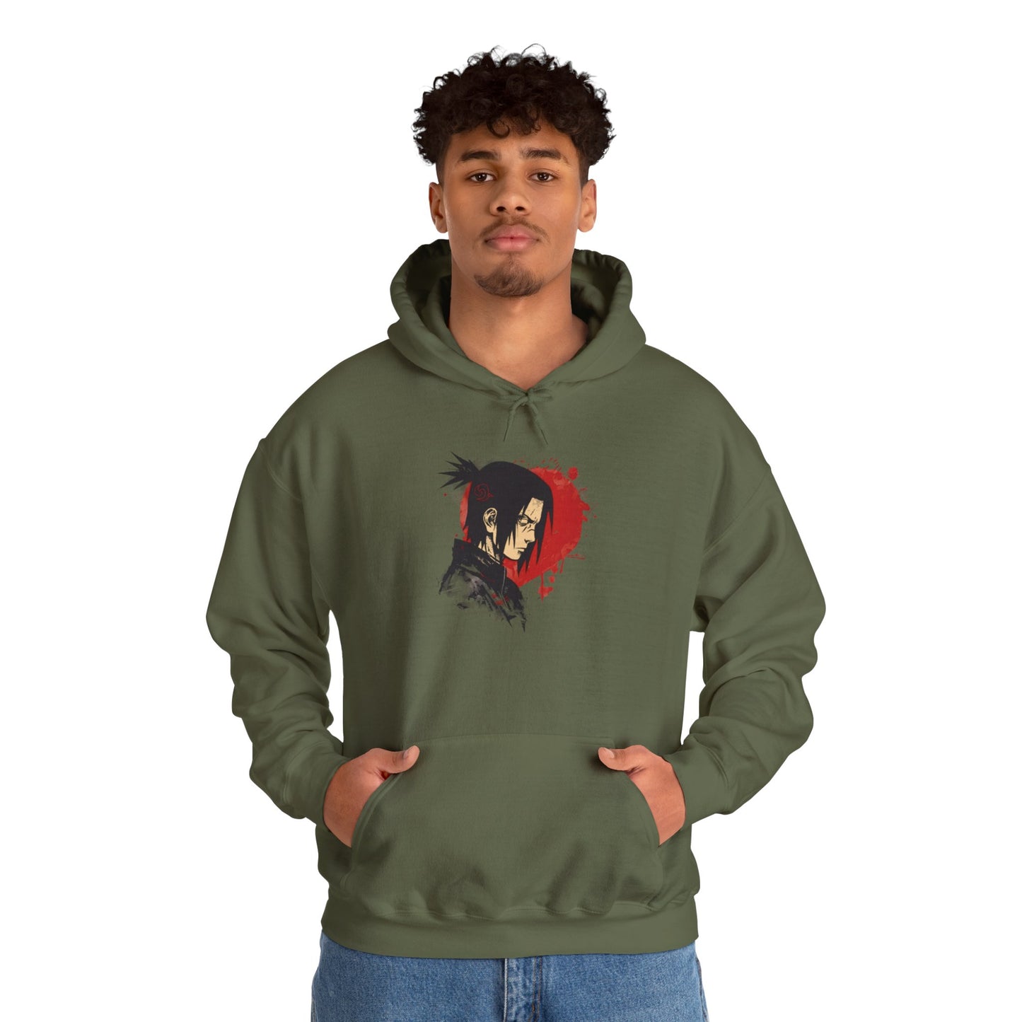 Samurai Shadows Anime Art Tee