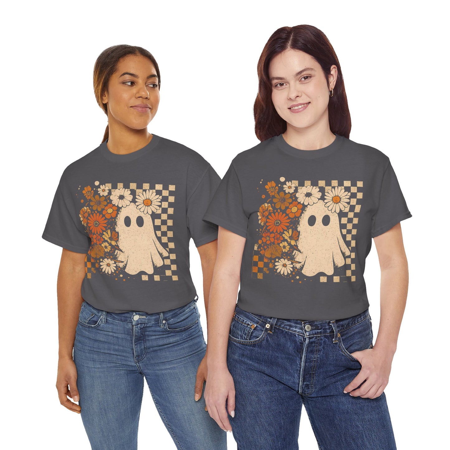 Boho Floral Ghost Tee