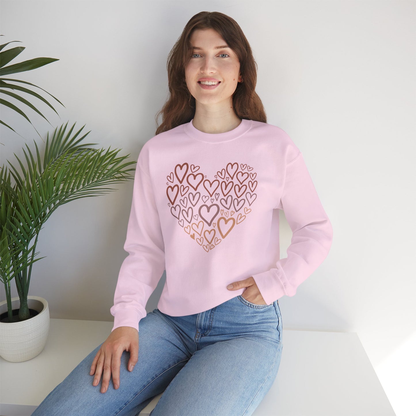 Cozy Love Heart Sweatshirt