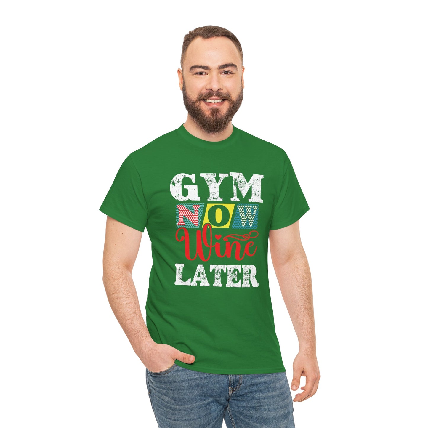 Gym Now Wine Later Tee