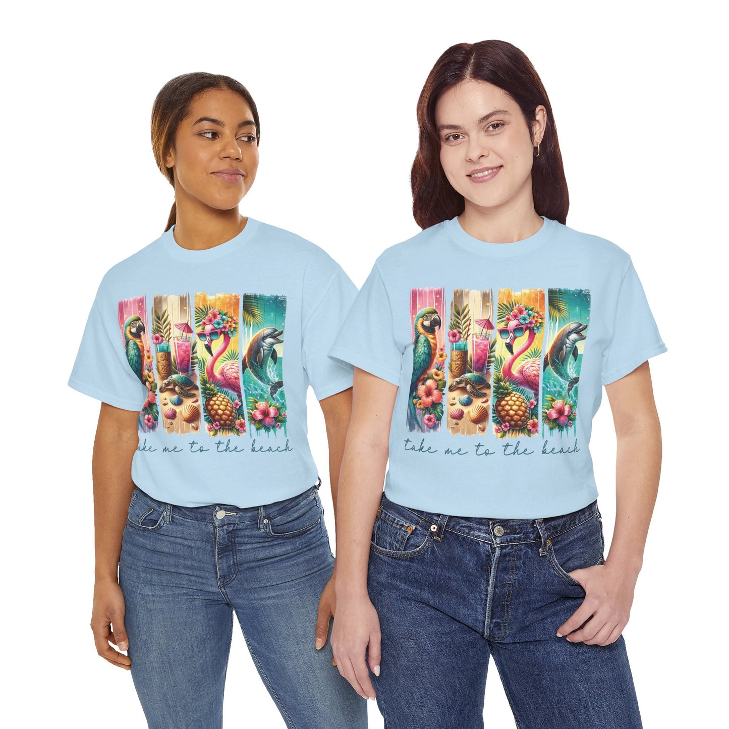 Tropical Vibes 'Take Me to the Beach' Tee