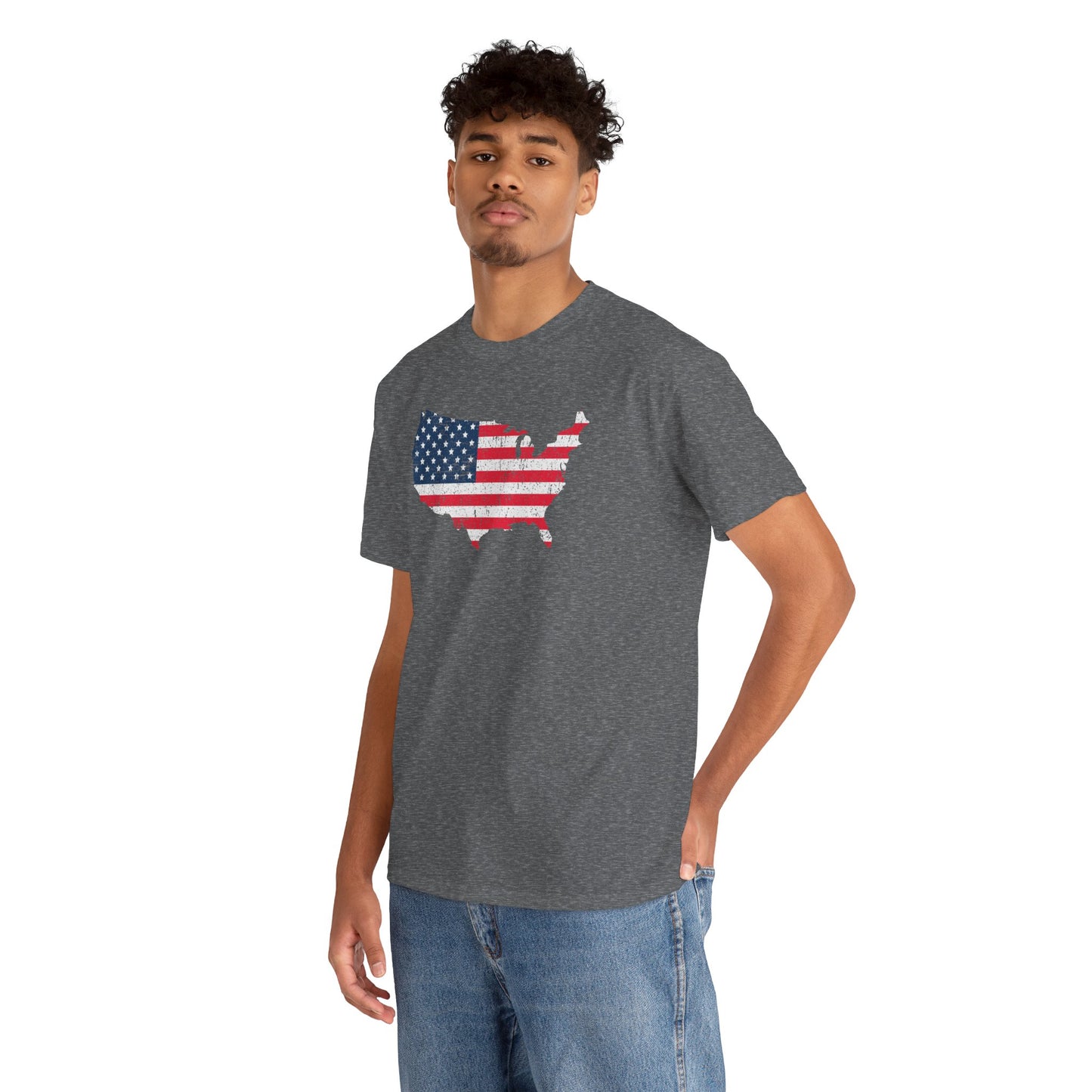 Vintage American Flag Tee