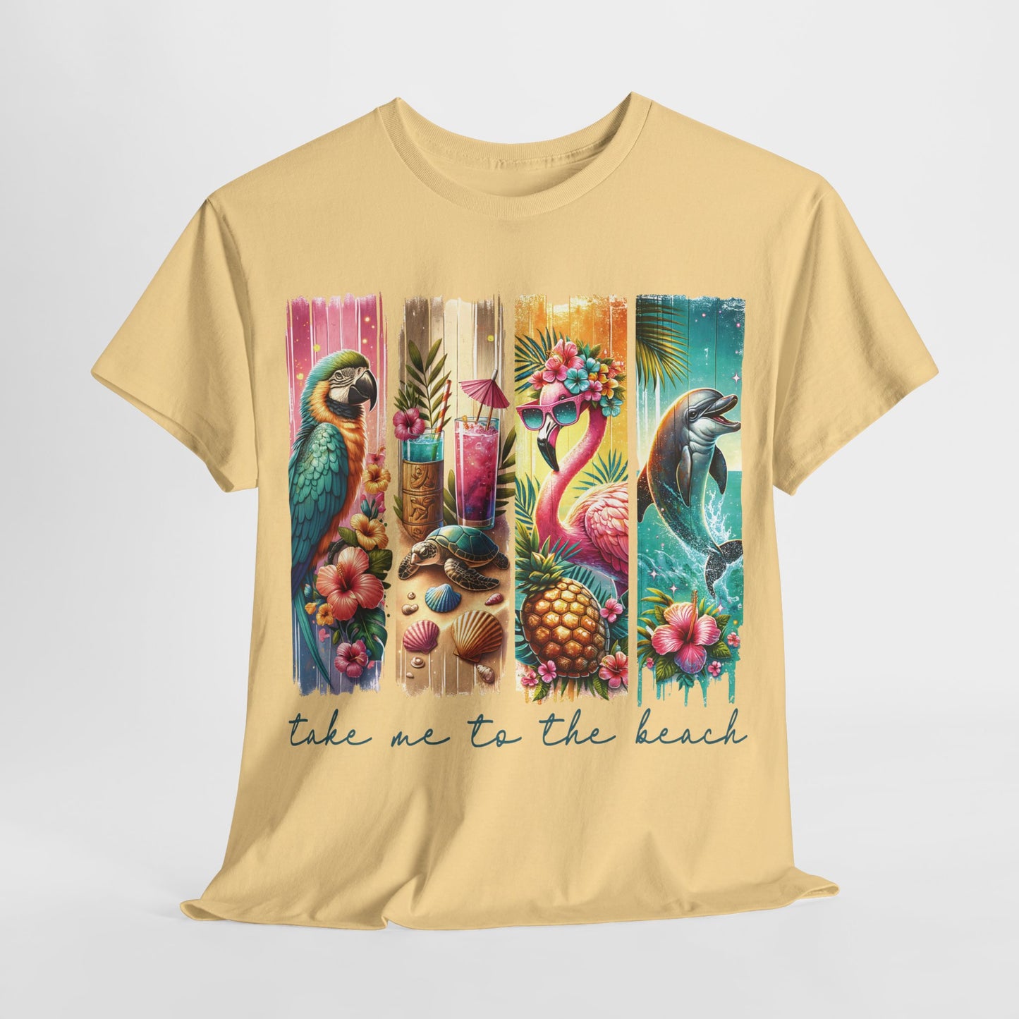 Tropical Vibes 'Take Me to the Beach' Tee