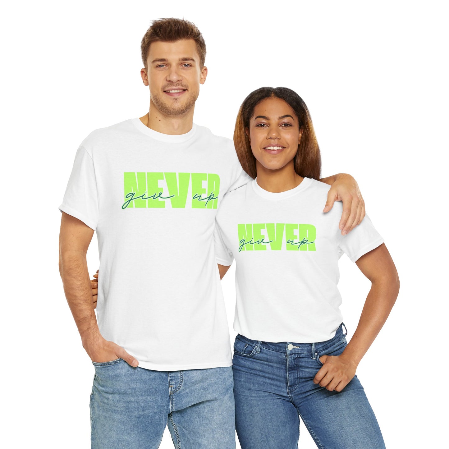 Never Give Up Tee - Unisex