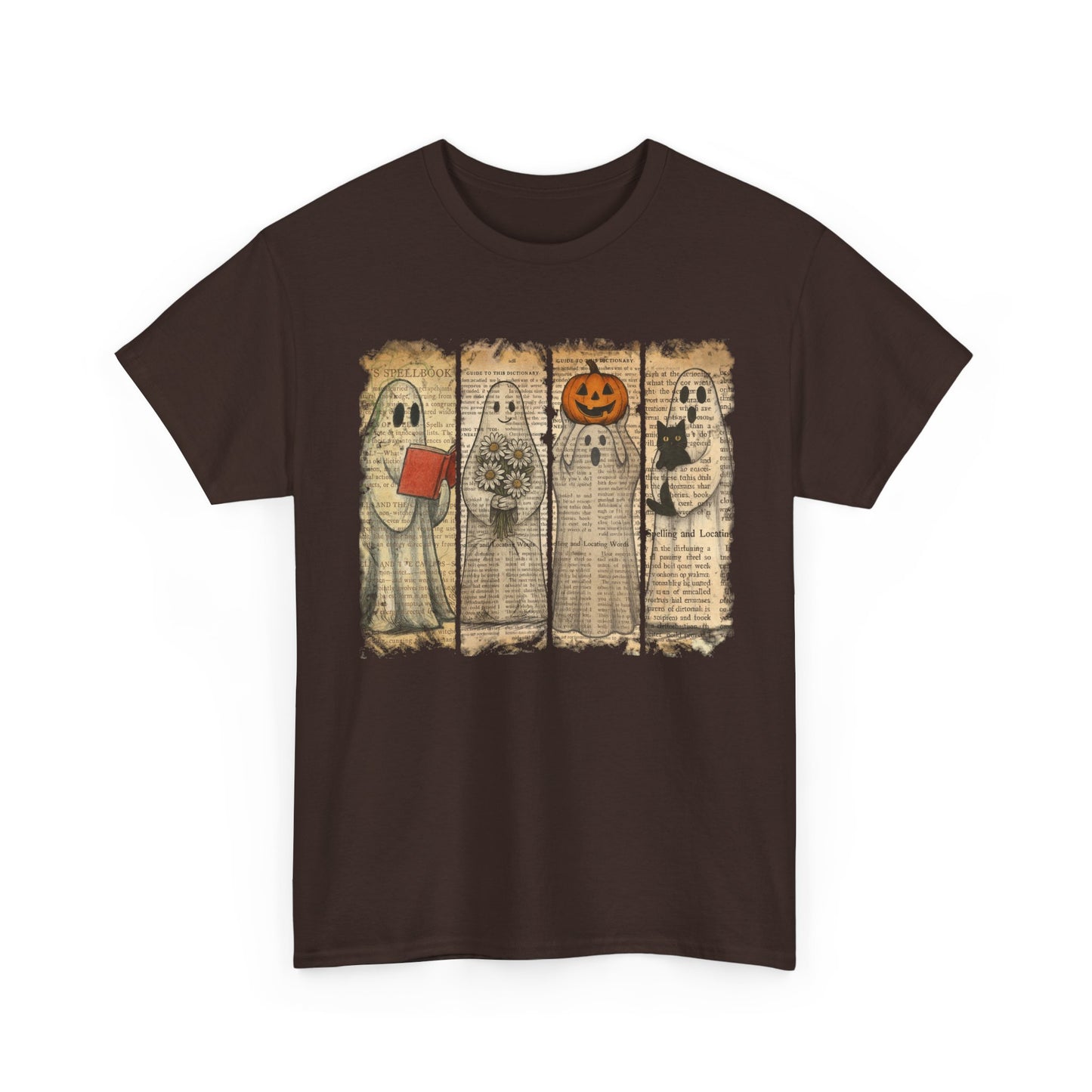 Vintage Old paper Ghost Tee