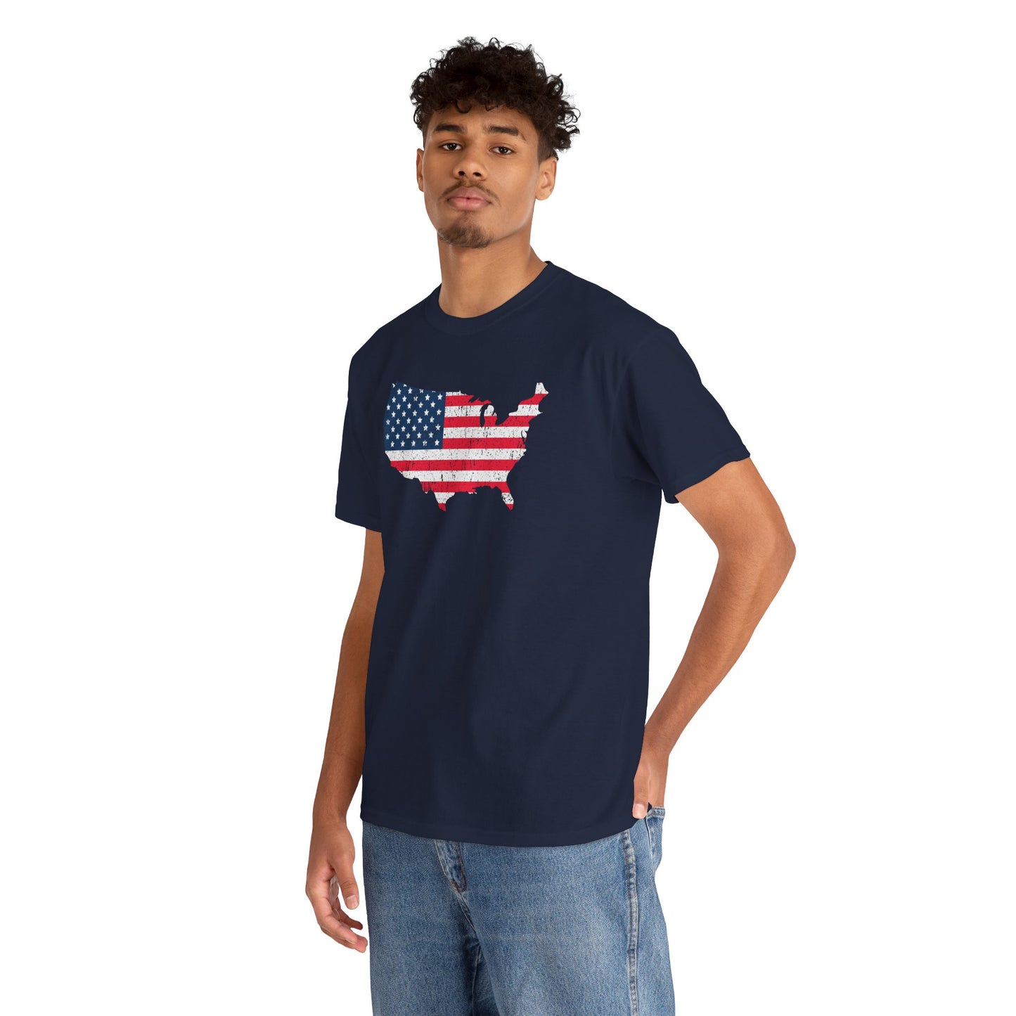 Vintage American Flag Tee