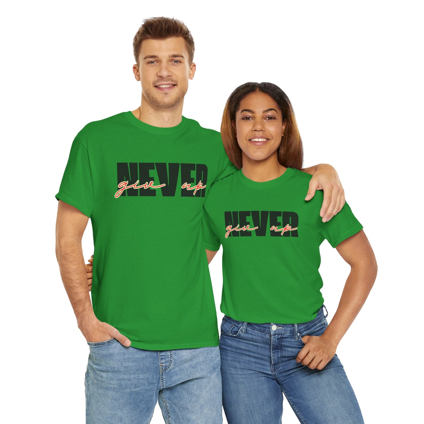 Never Give Up Tee - Unisex