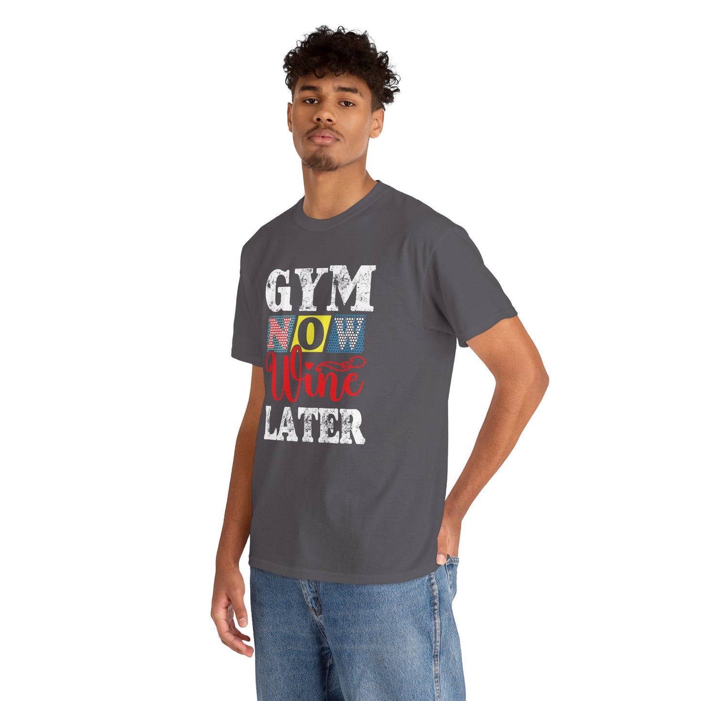 Gym Now Wine Later Tee