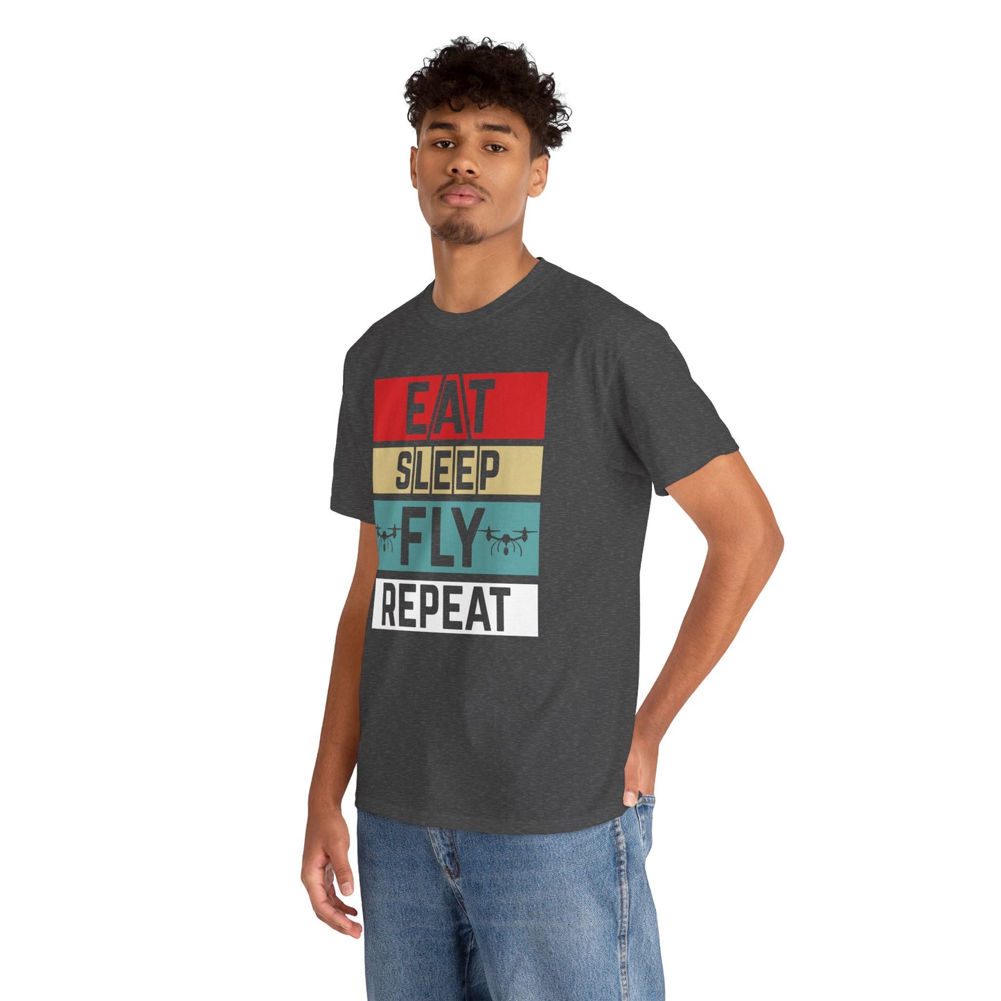 Eat Sleep Fly Repeat Tee