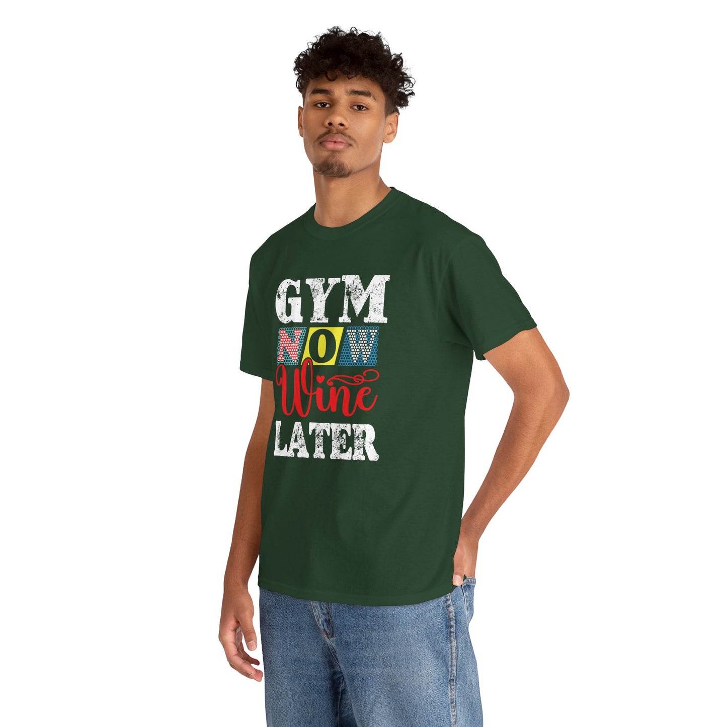 Gym Now Wine Later Tee