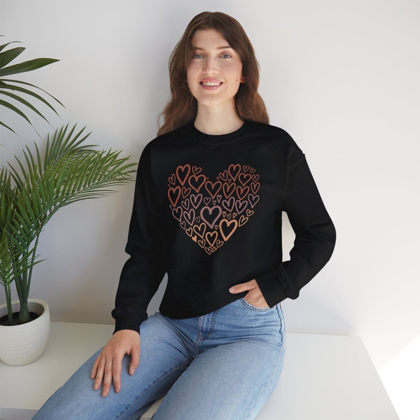 Cozy Love Heart Sweatshirt