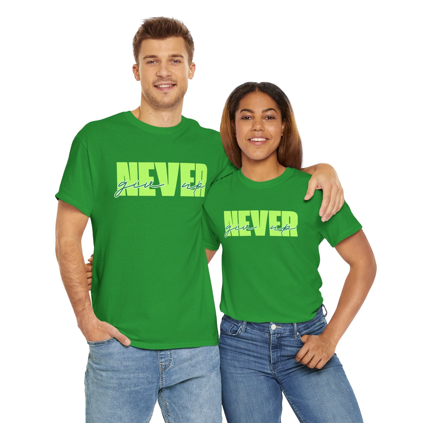 Never Give Up Tee - Unisex