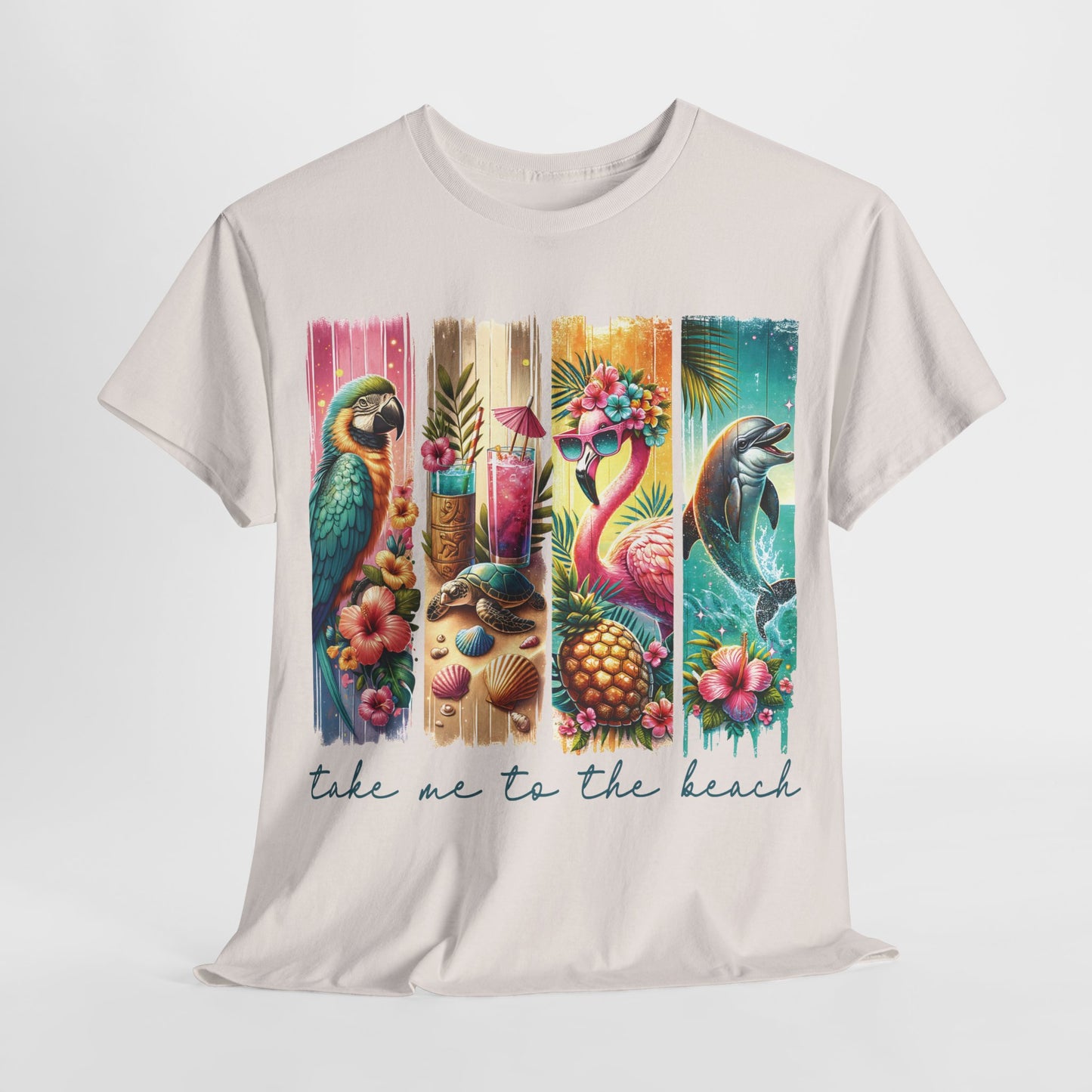 Tropical Vibes 'Take Me to the Beach' Tee