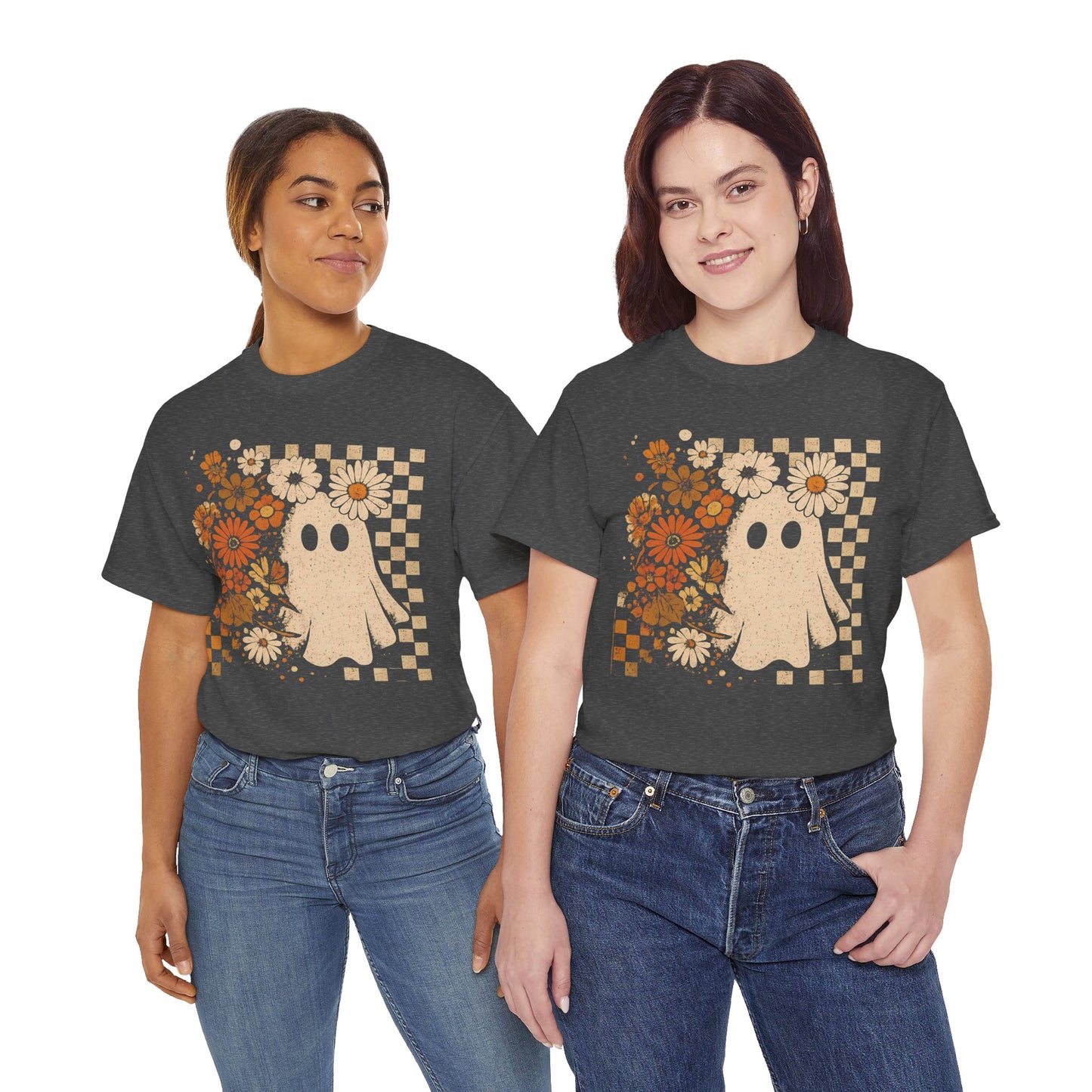Boho Floral Ghost Tee