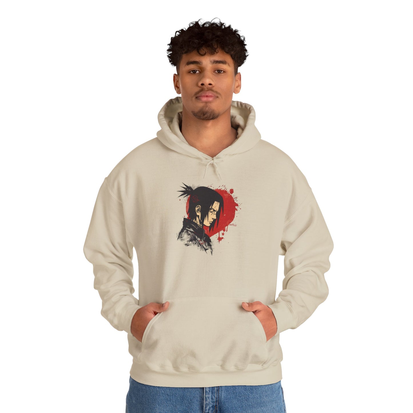 Samurai Shadows Anime Art Tee