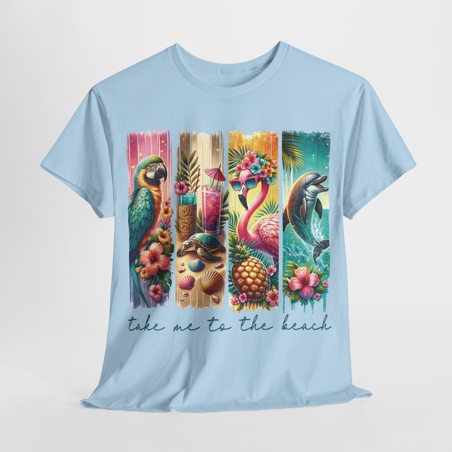Tropical Vibes 'Take Me to the Beach' Tee