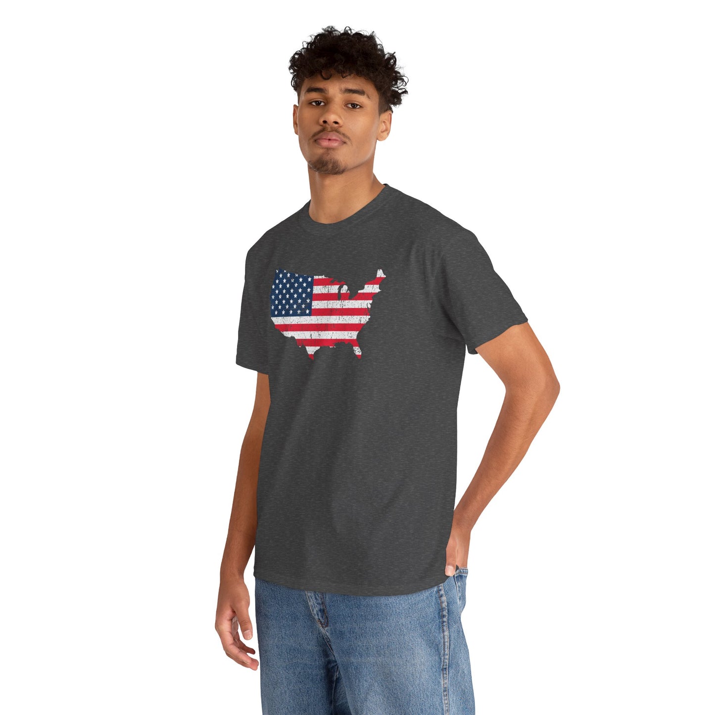 Vintage American Flag Tee