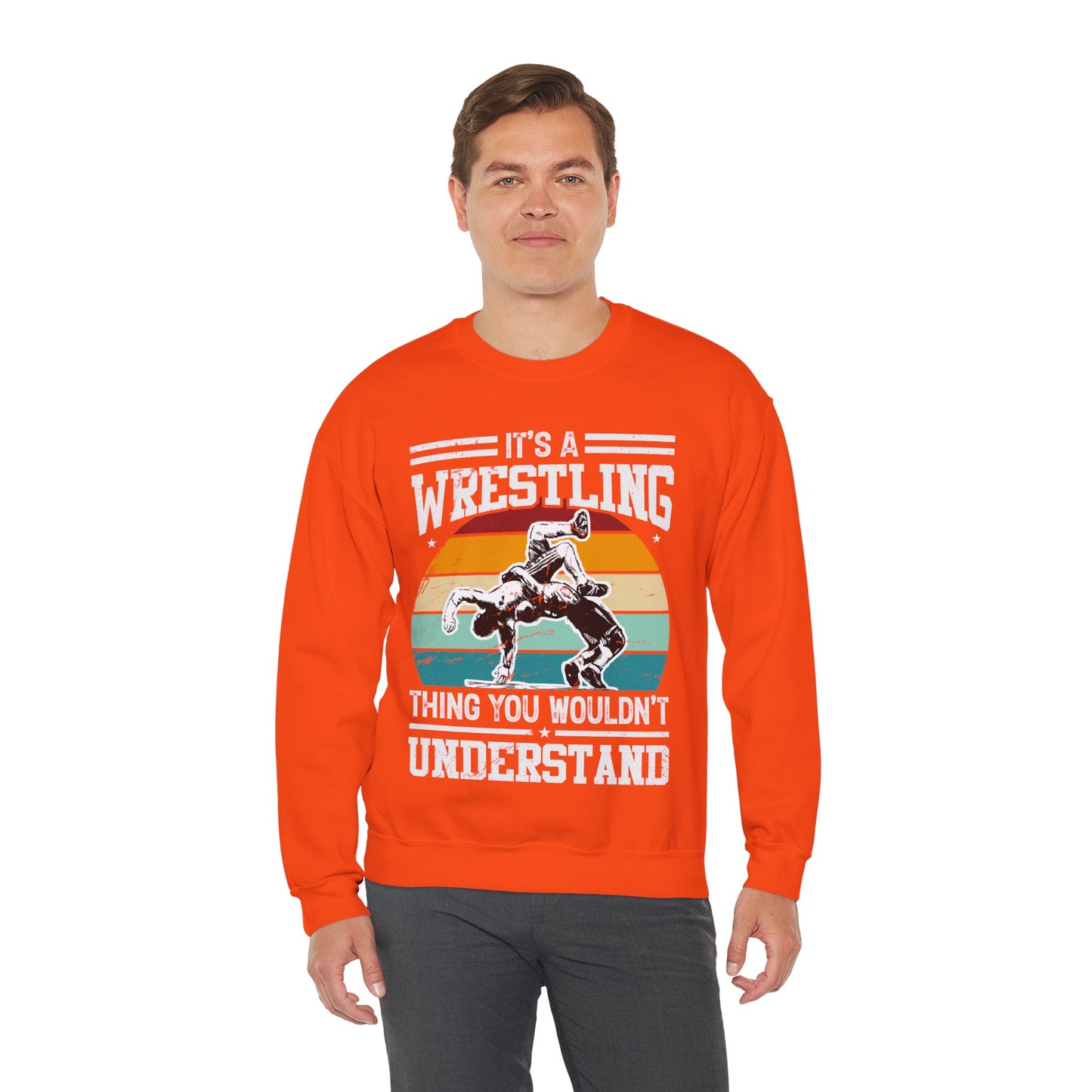Vintage Wrestling Sweatshirt