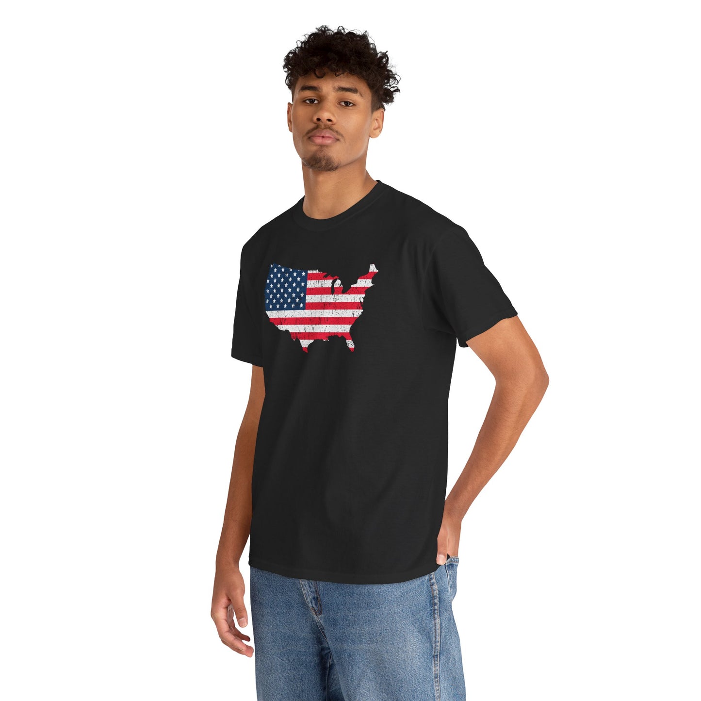 Vintage American Flag Tee