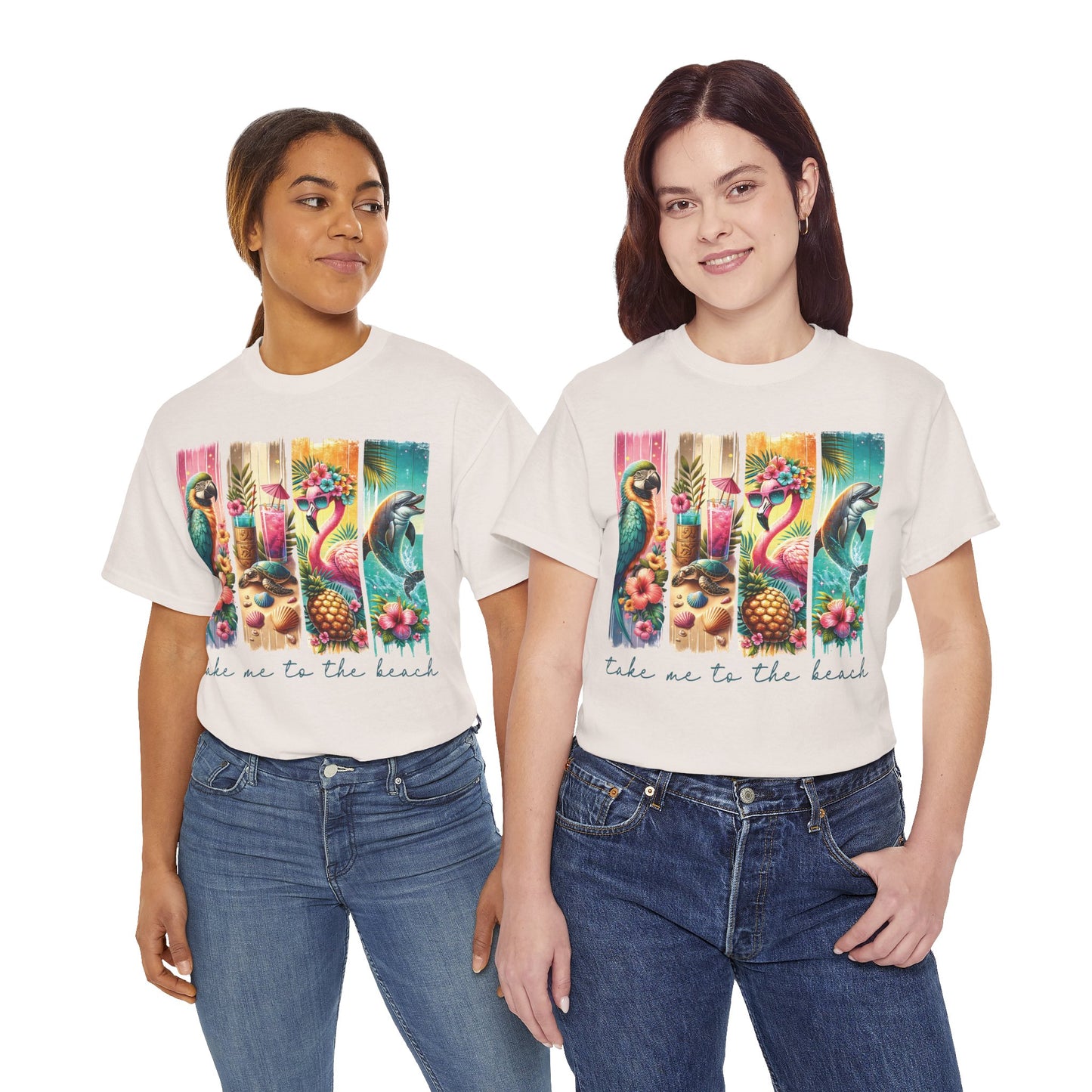 Tropical Vibes 'Take Me to the Beach' Tee