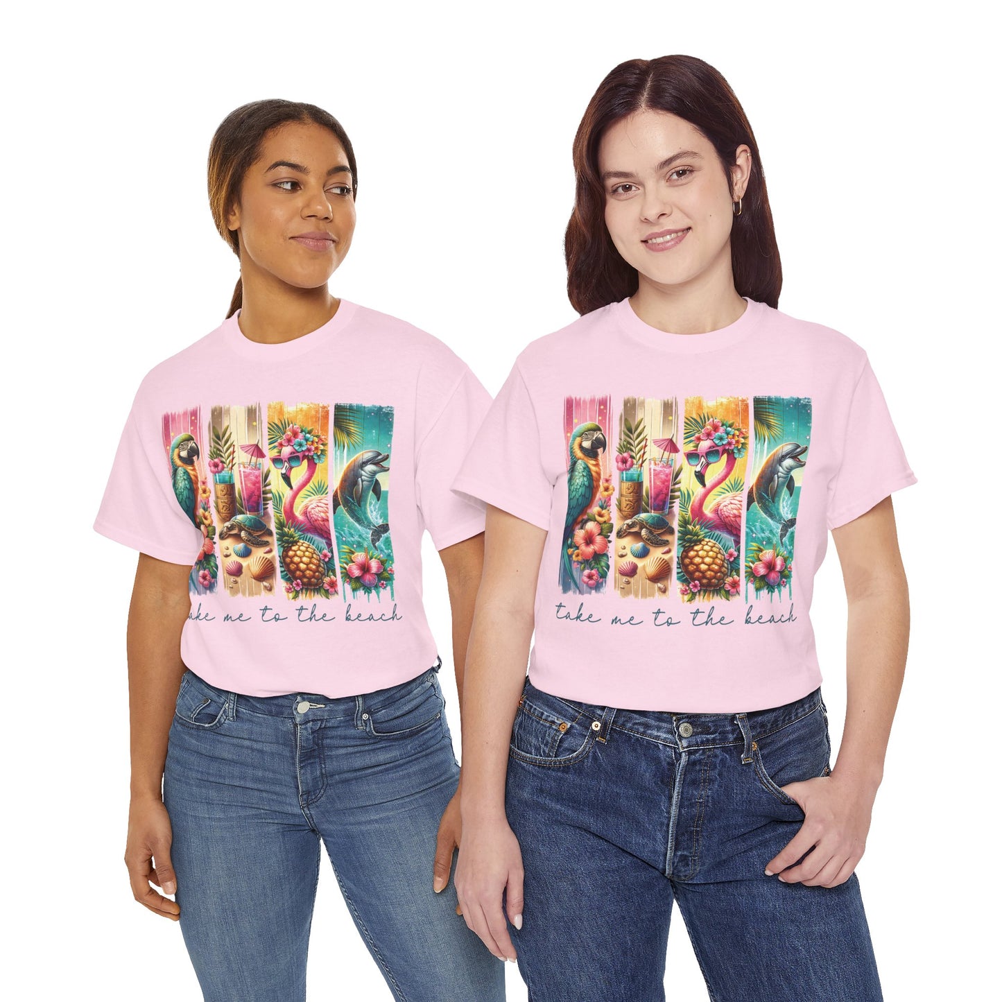 Tropical Vibes 'Take Me to the Beach' Tee