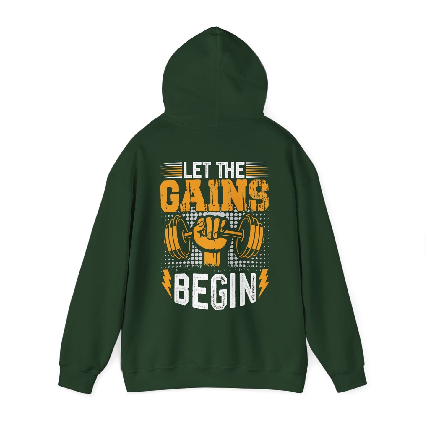 Let the Gains Begin Hoodie