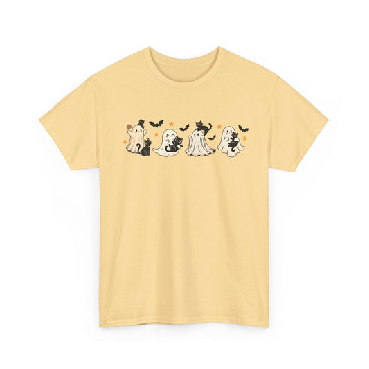 Ghost with Black Cats Tee