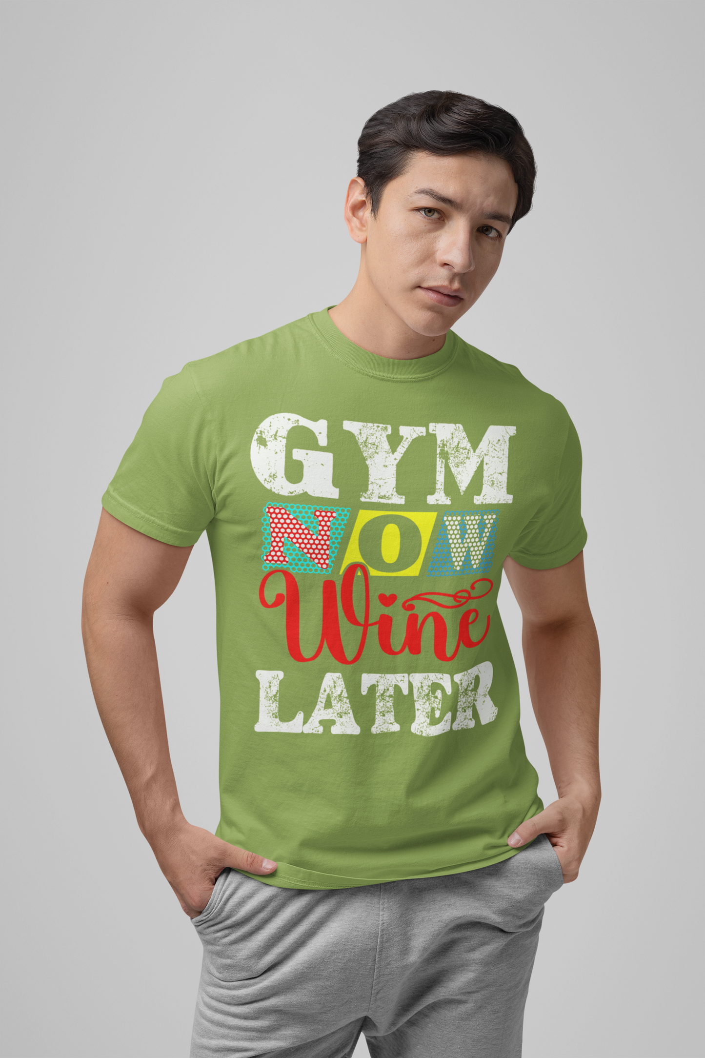 Gym Now Wine Later Tee