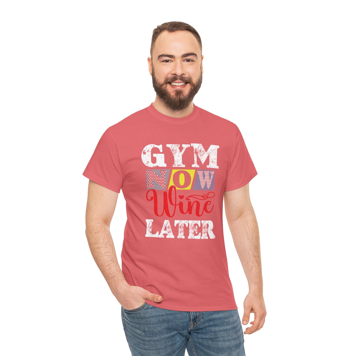 Gym Now Wine Later Tee