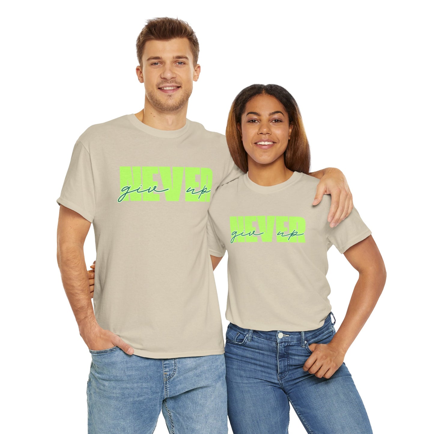 Never Give Up Tee - Unisex