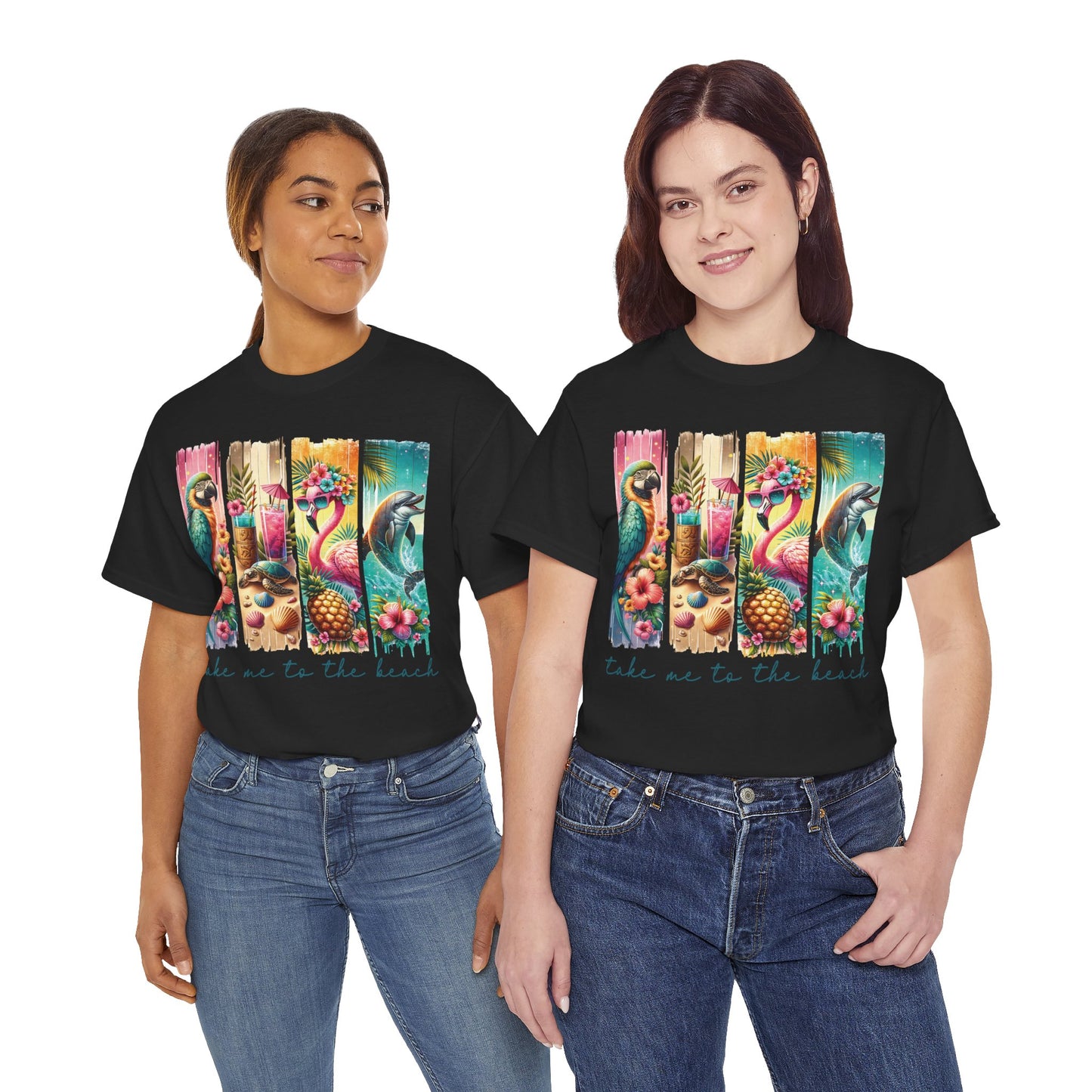 Tropical Vibes 'Take Me to the Beach' Tee