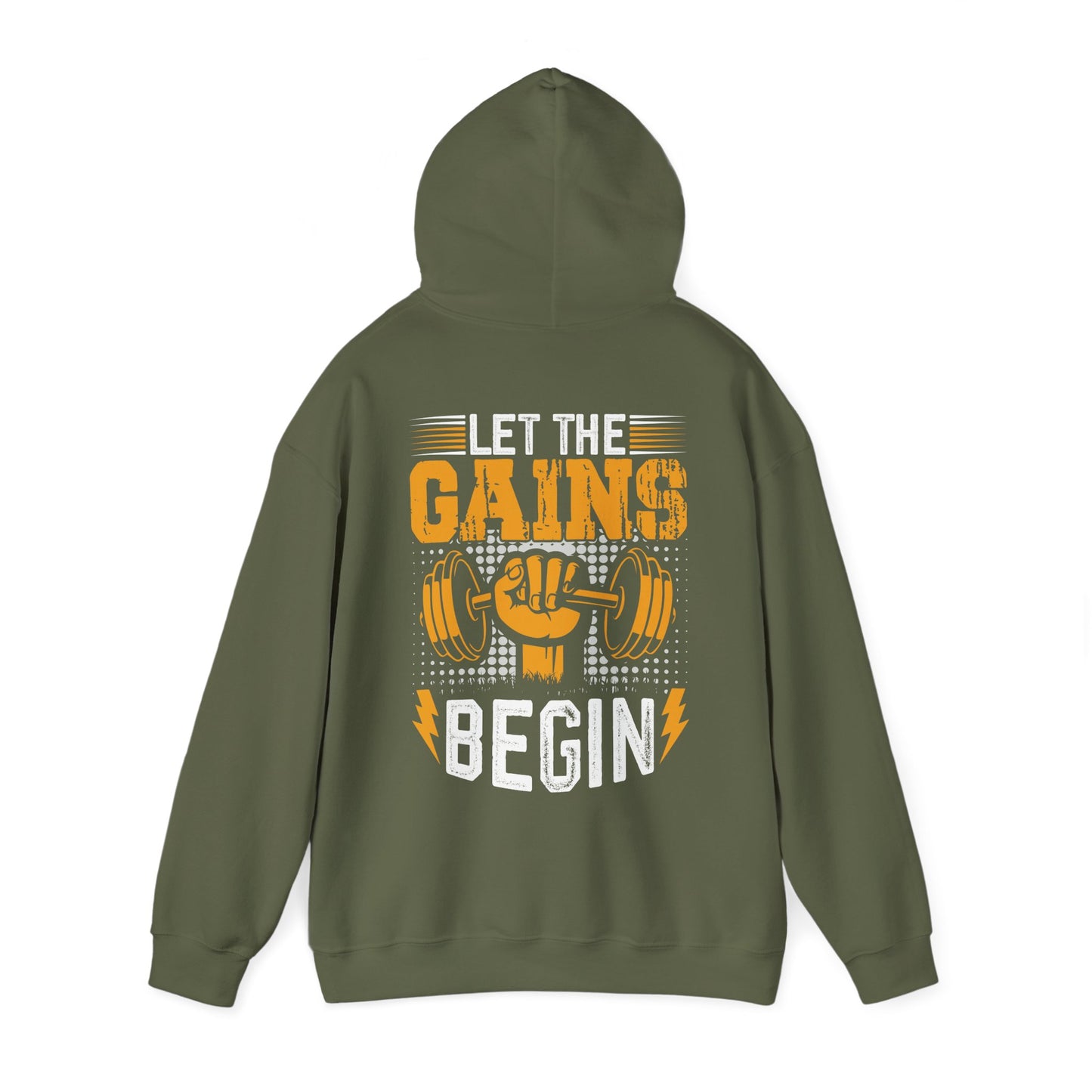 Let the Gains Begin Hoodie