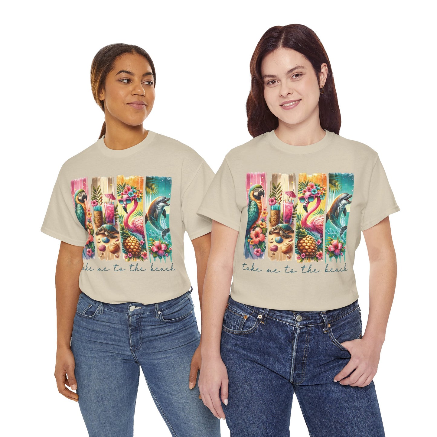 Tropical Vibes 'Take Me to the Beach' Tee