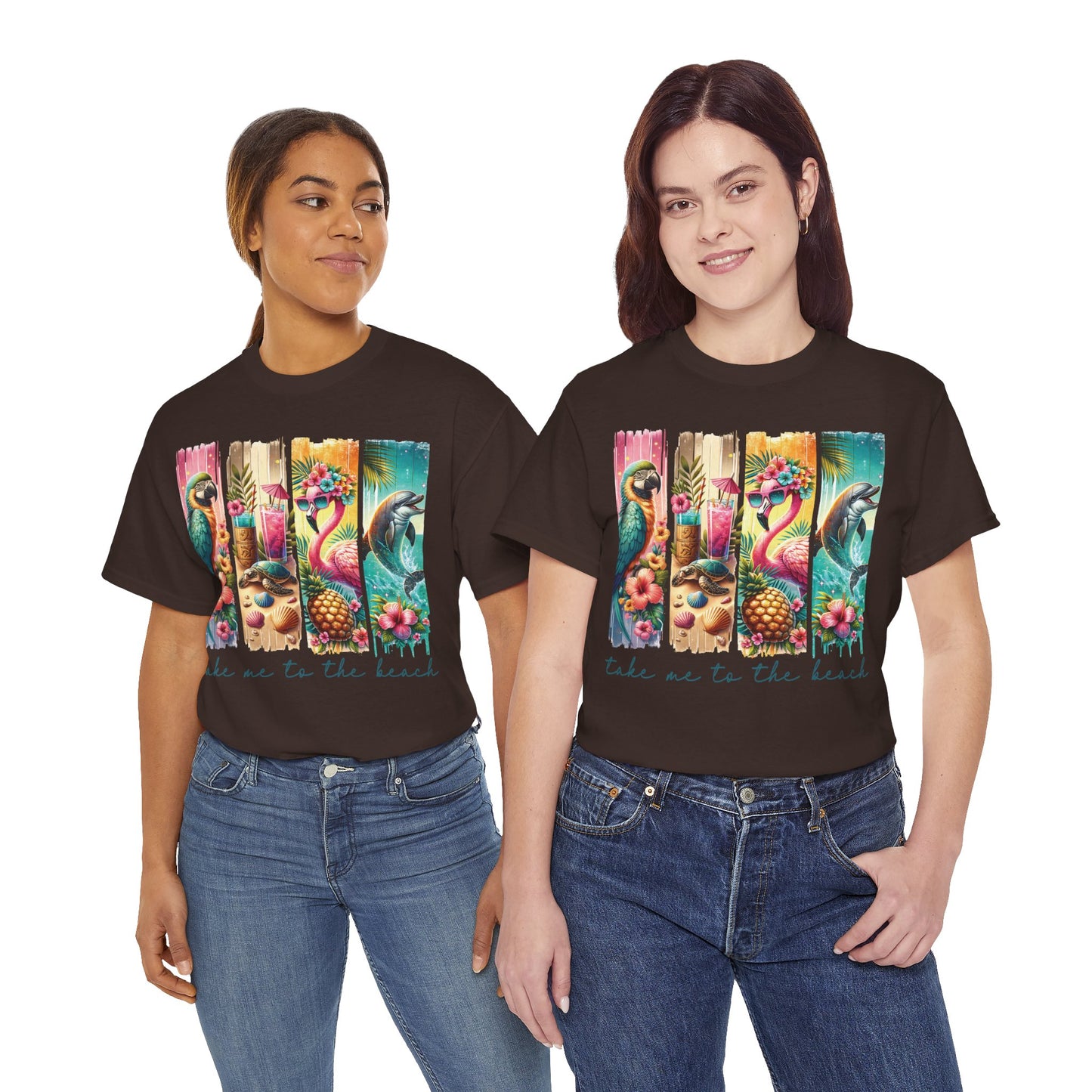 Tropical Vibes 'Take Me to the Beach' Tee
