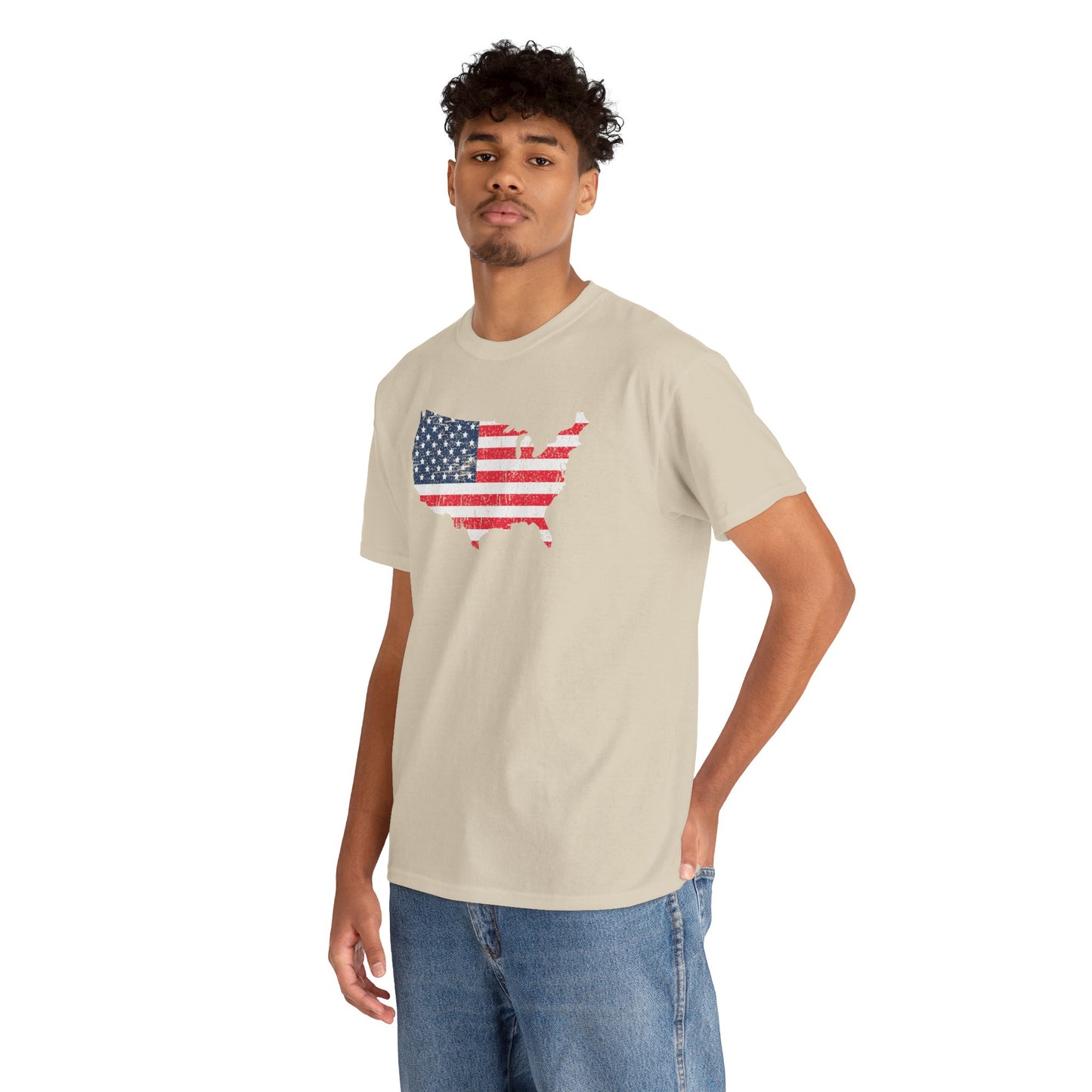 Vintage American Flag Tee