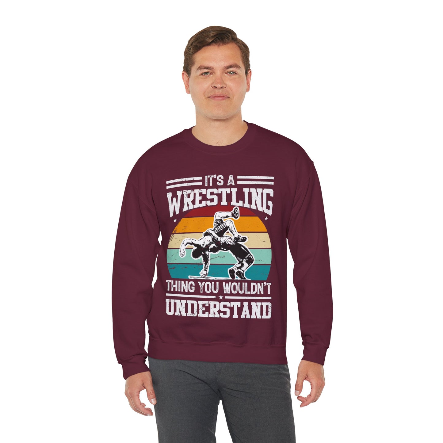 Vintage Wrestling Sweatshirt