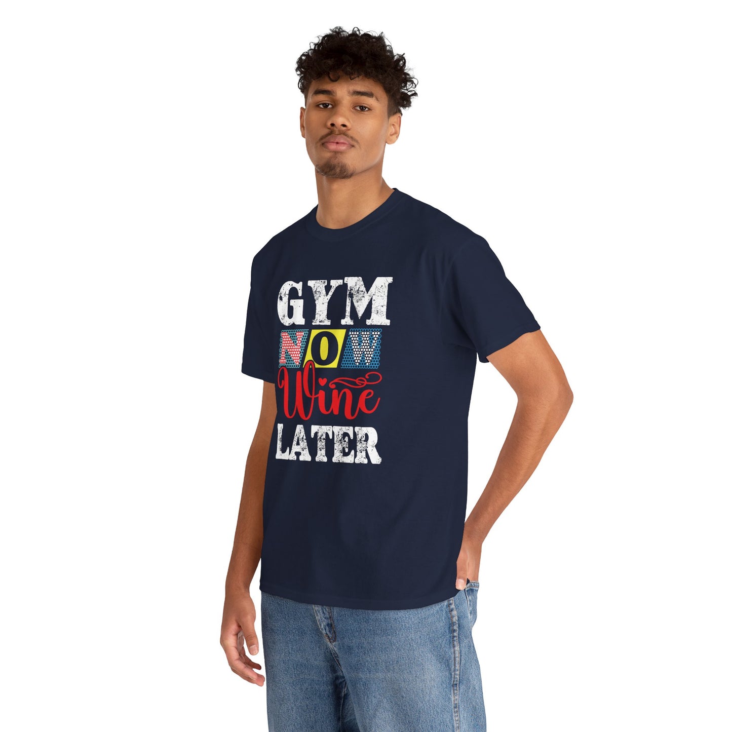 Gym Now Wine Later Tee