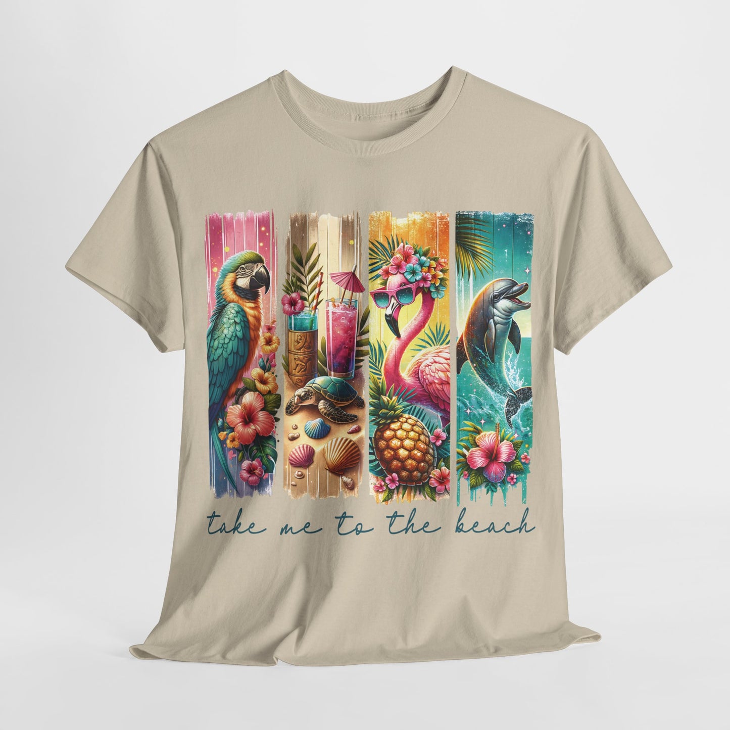 Tropical Vibes 'Take Me to the Beach' Tee