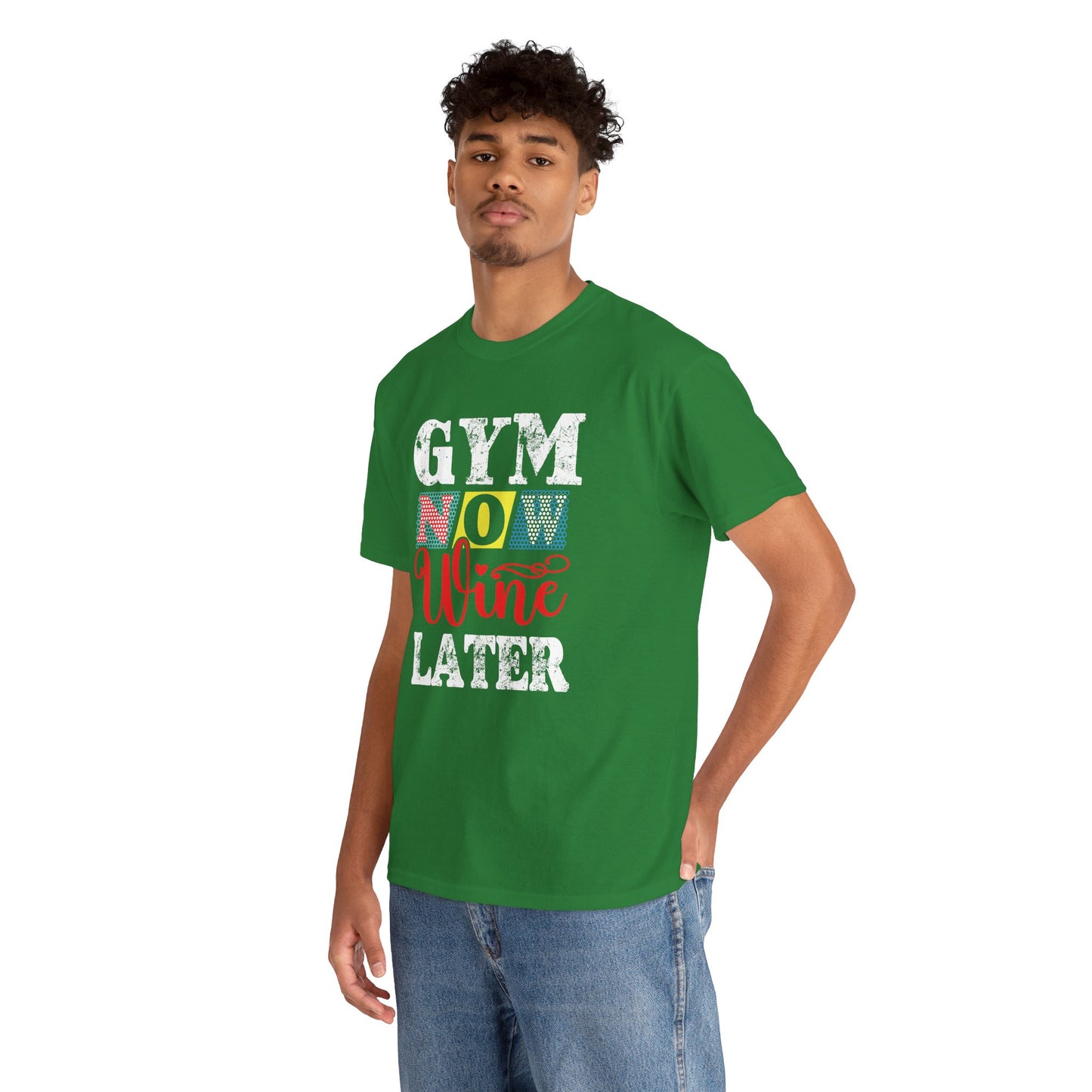 Gym Now Wine Later Tee