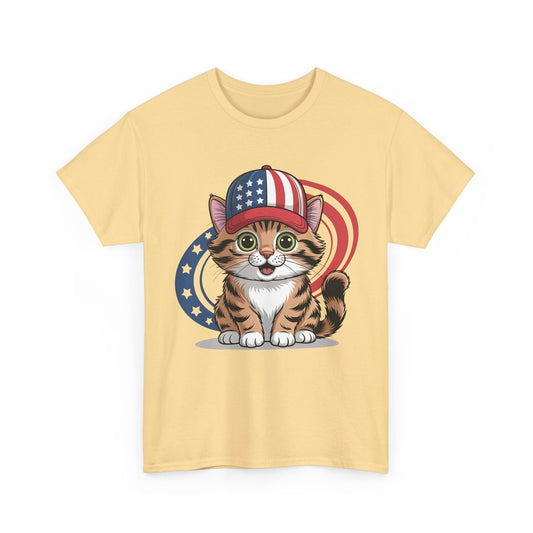 Patriotic Cat Tee
