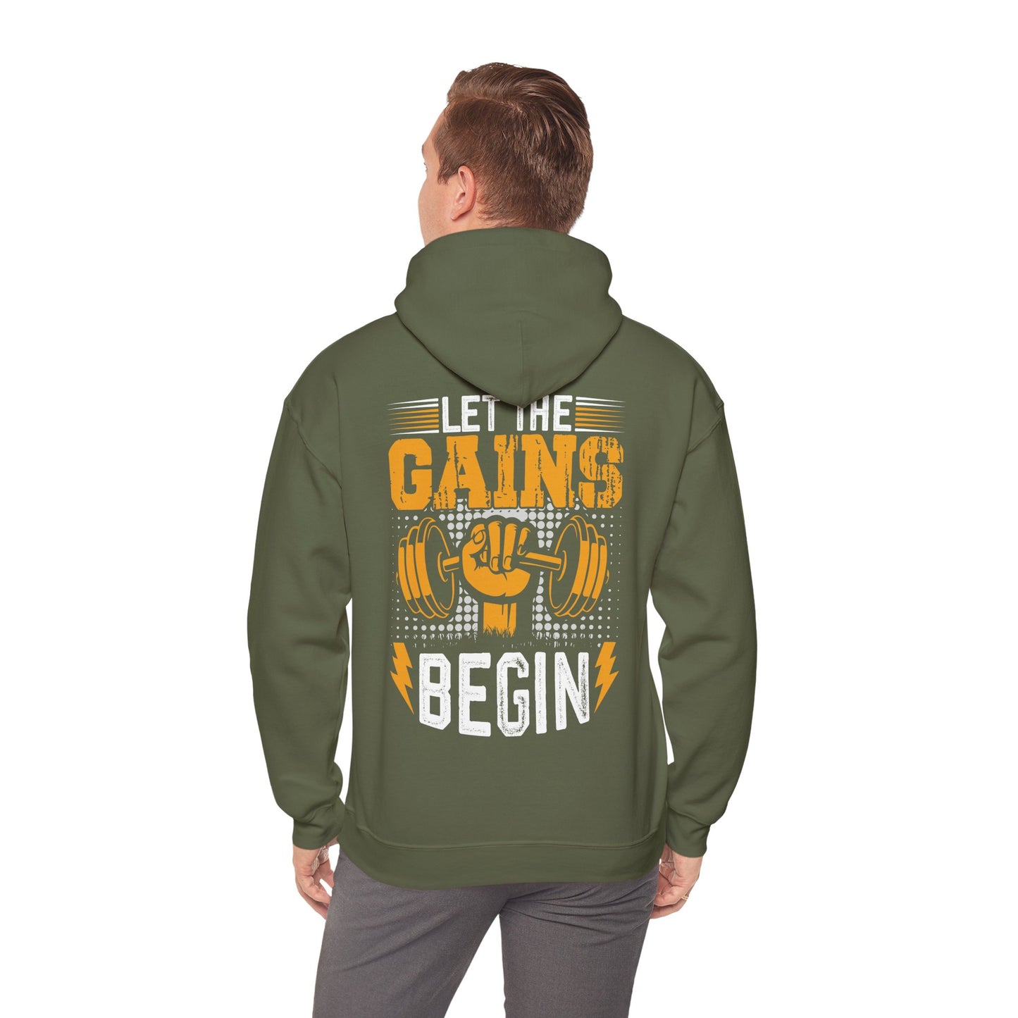 Let the Gains Begin Hoodie