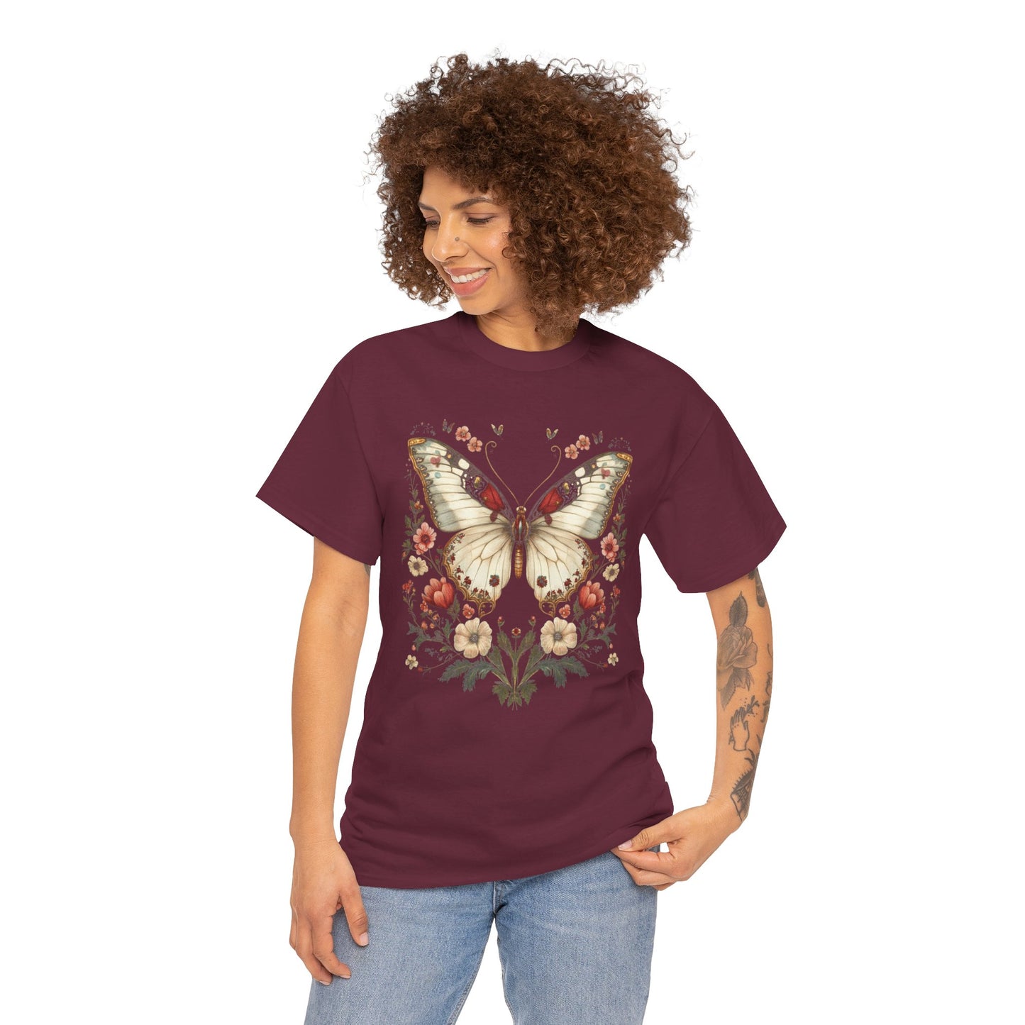 Nature-Inspired Butterfly Tee