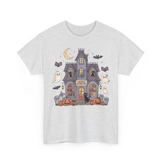 Haunted Fall Bookstore Tee