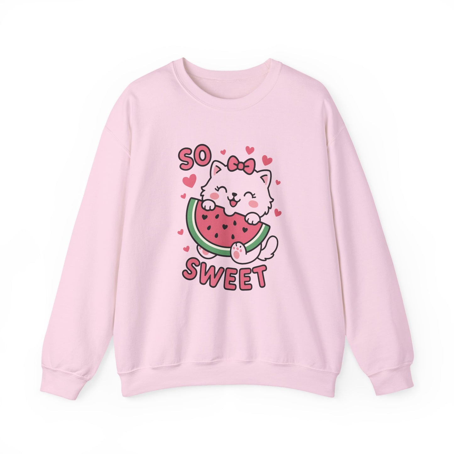 Cute Cat Watermelon Sweatshirt