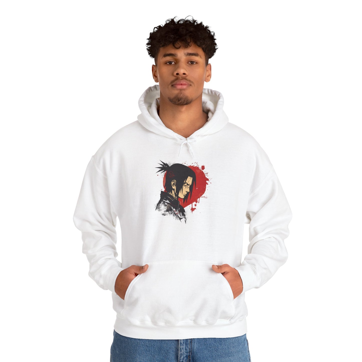 Samurai Shadows Anime Art Tee