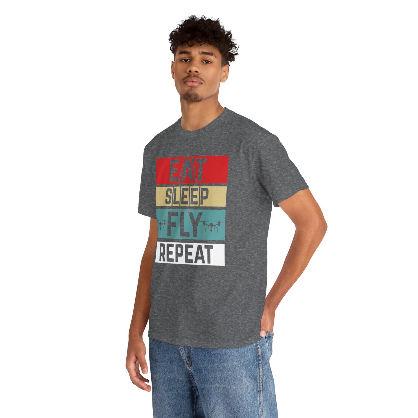 Eat Sleep Fly Repeat Tee